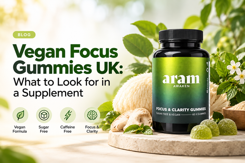 Vegan Awaken Focus Gummies UK