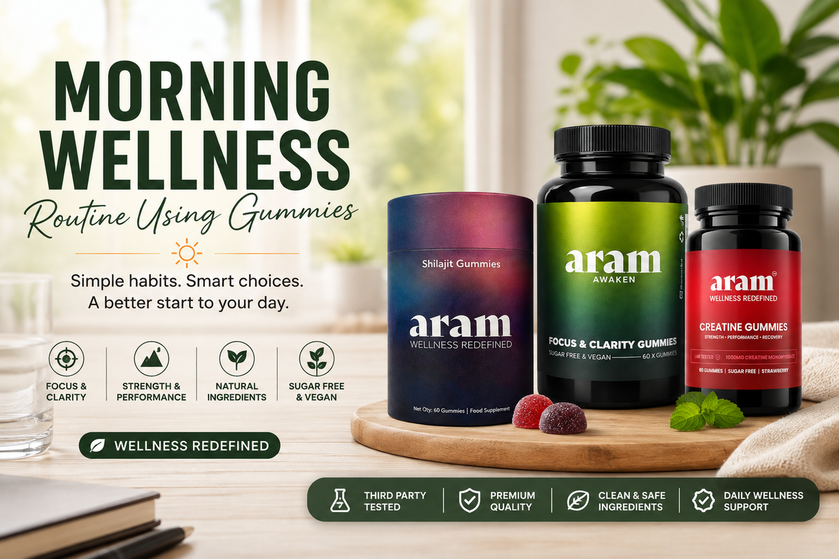 Morning Wellness Routine Using Gummies
