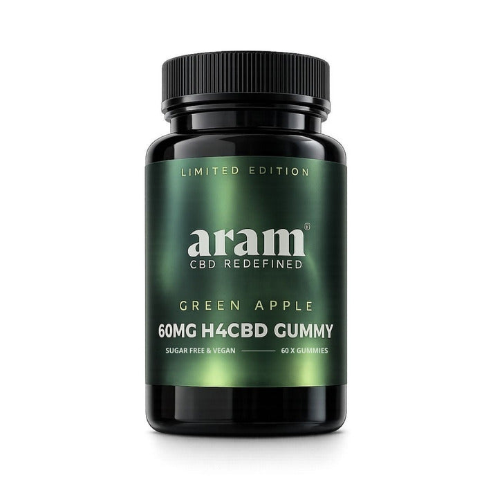 Aram H4CBD Gummies Green Apple Limited Edition